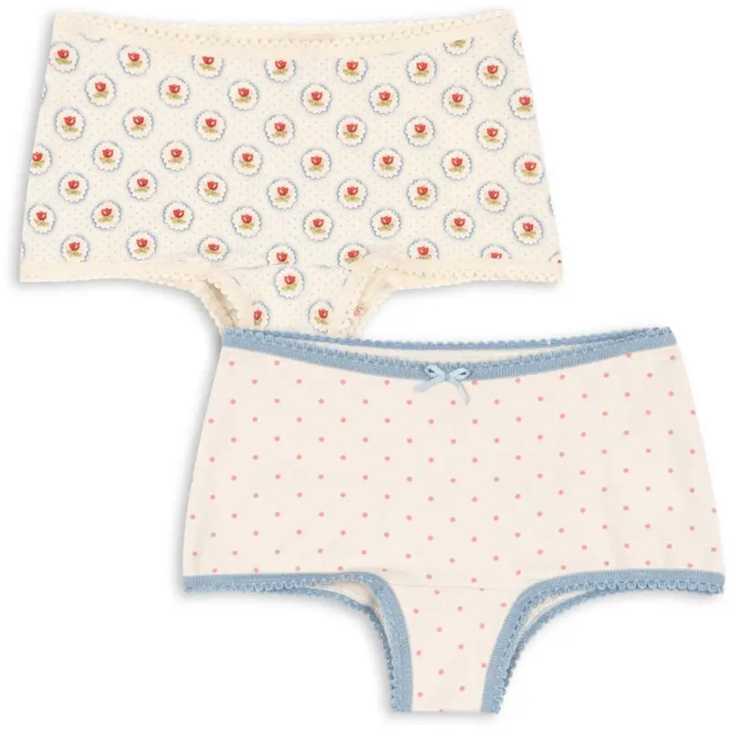 Konges Sløjd Pirouette Dot/Mirage Basic 2 Pack Girl Hipsters Gots 1