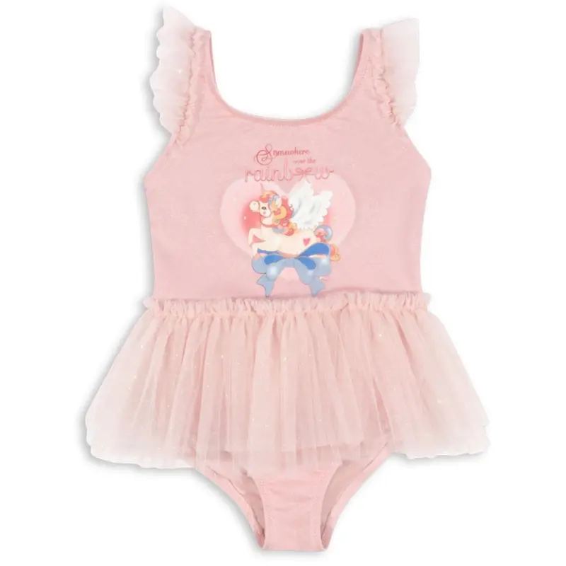 Konges Sløjd Powder Pink Amandine Swimsuit 1