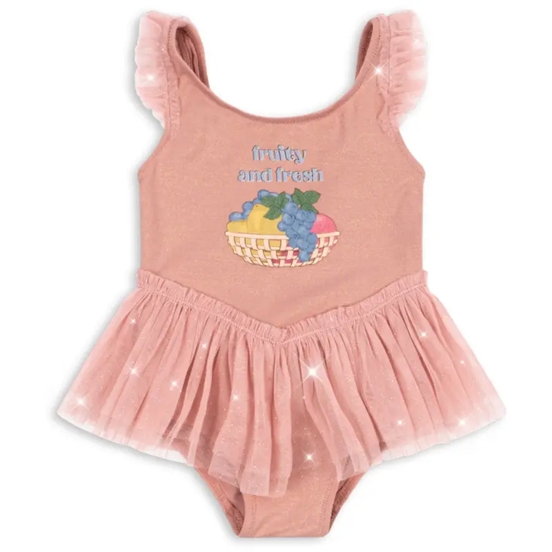 Konges Sløjd Powder Pink Amandine Swimsuit 1