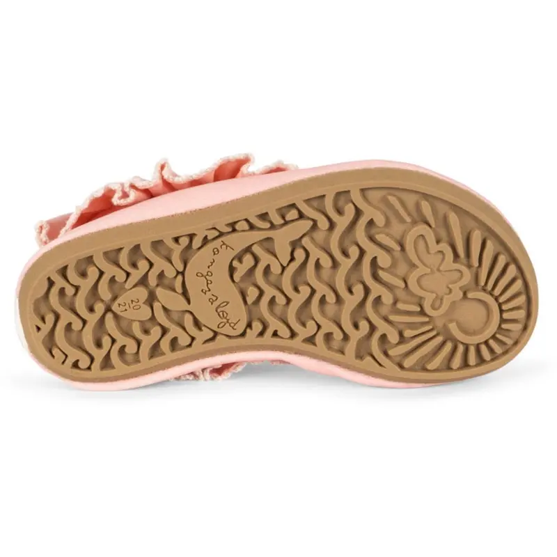 Konges Sløjd Powder Pink Kitty Frill Swim Shoes 4