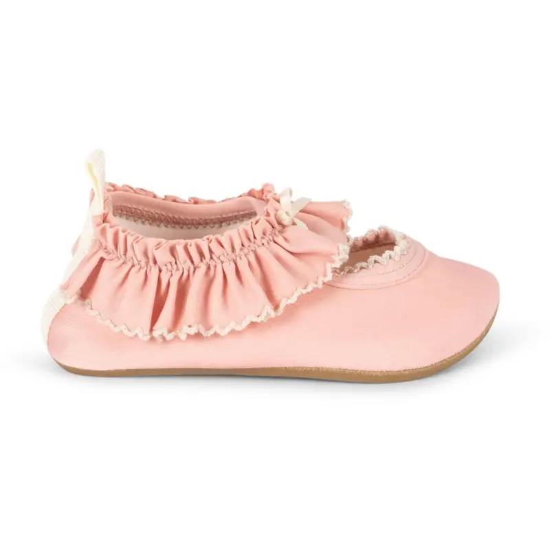 Konges Sløjd Powder Pink Kitty Frill Swim Shoes 5