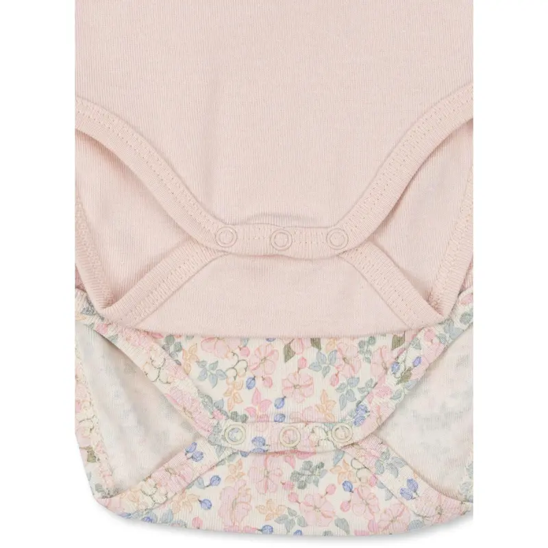 Konges Sløjd Prato Fiori Aop/Creole Pink Fanga Fio 2 Pack Strap Body Ocs 3