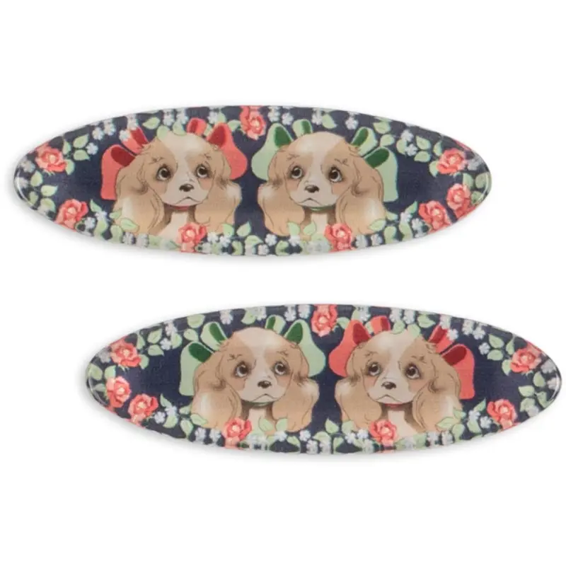 Konges Sløjd Puppy 2 Pack Agnes Hair Clip 1