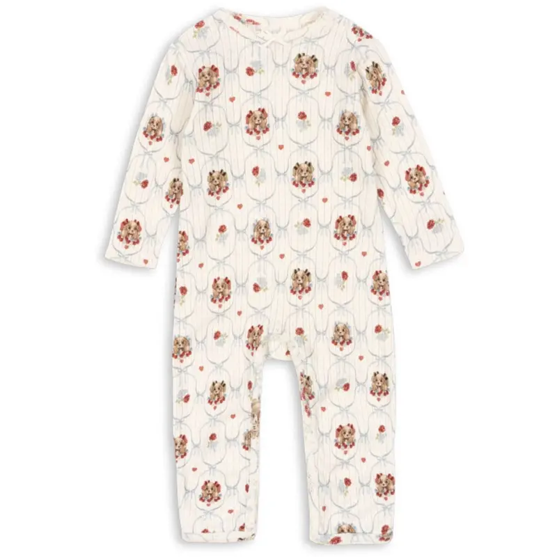 Konges Sløjd Puppy Minnie Onesie Gots 1