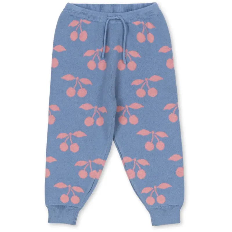Konges Sløjd Purple Impression Lapis Knit Pants Gots 1