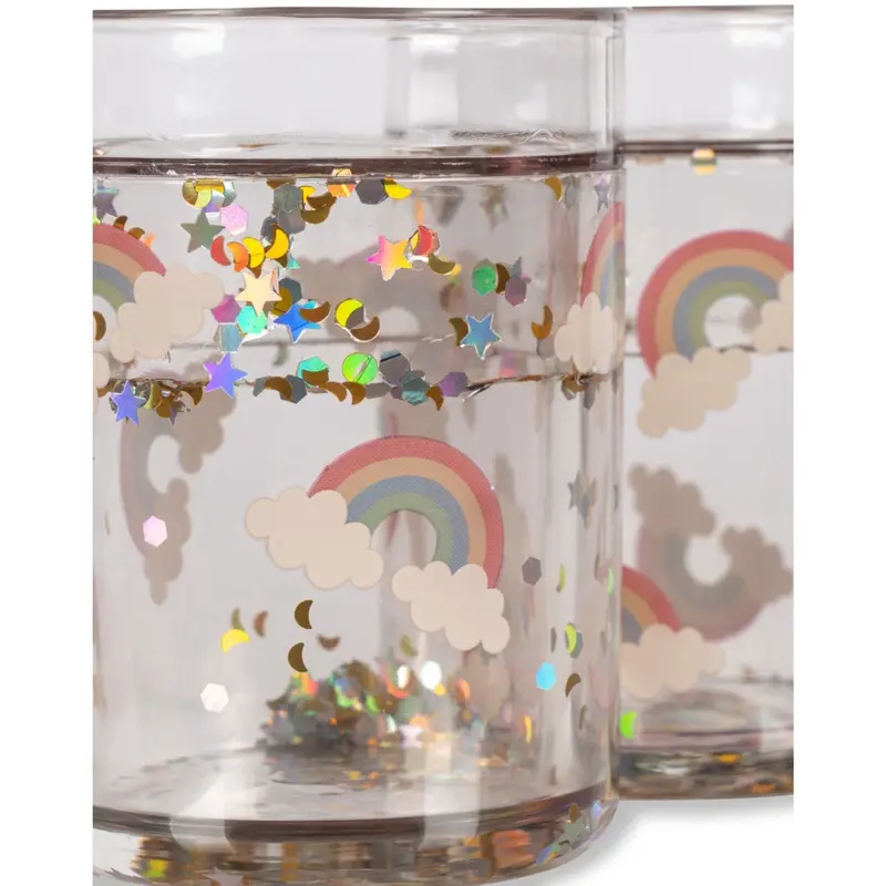 Konges Sløjd Rainbow 2 Pack Glitter Cups 2