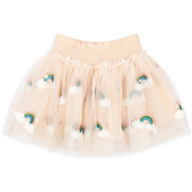 Konges Sløjd Rainbow Glitter Tullie Smock Skirt 1