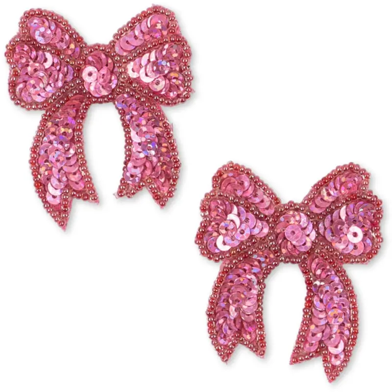 Konges Sløjd Rapture Rose 2 Pack Sequin Bow Hair Clip 1