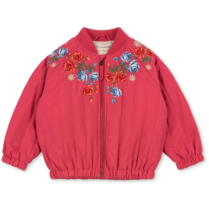 Konges Sløjd Raspberry Wine Juno Bomber Jacket 1