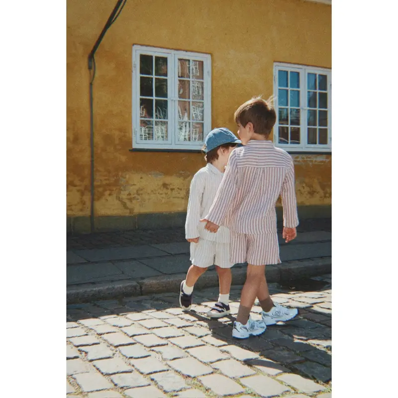 Konges Sløjd Red Stripe Ely Shirt Gots 4
