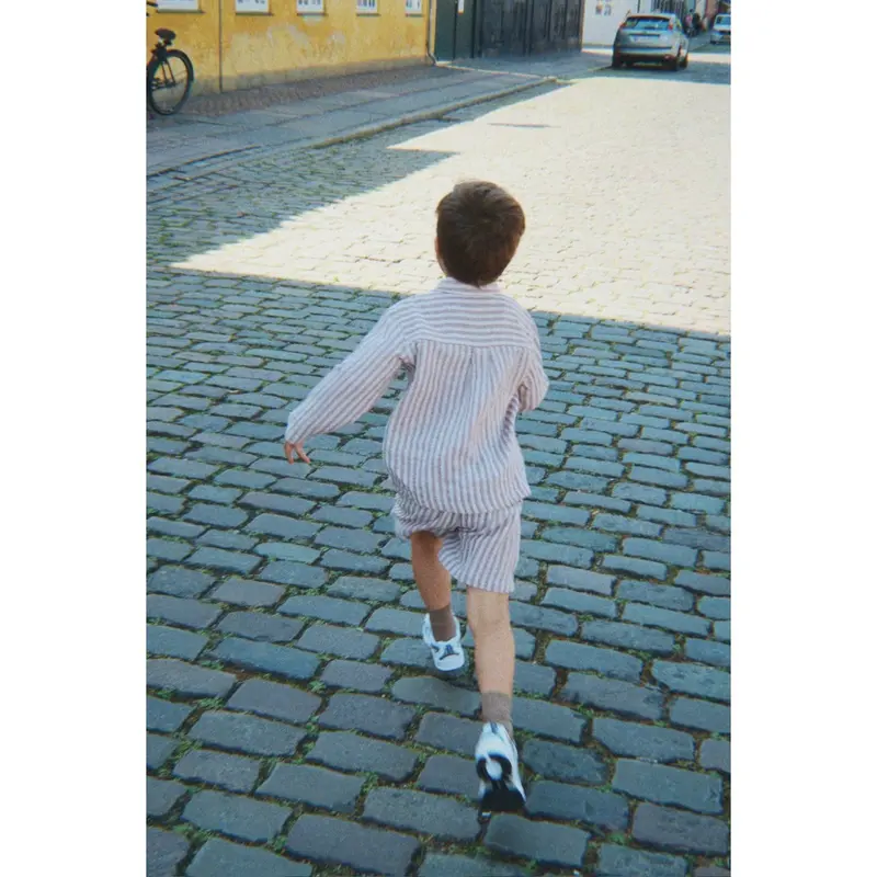 Konges Sløjd Red Stripe Ely Shirt Gots 5