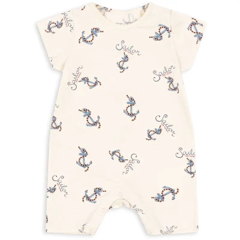 Konges Sløjd Rock My Boat Basic Romper Gots 1