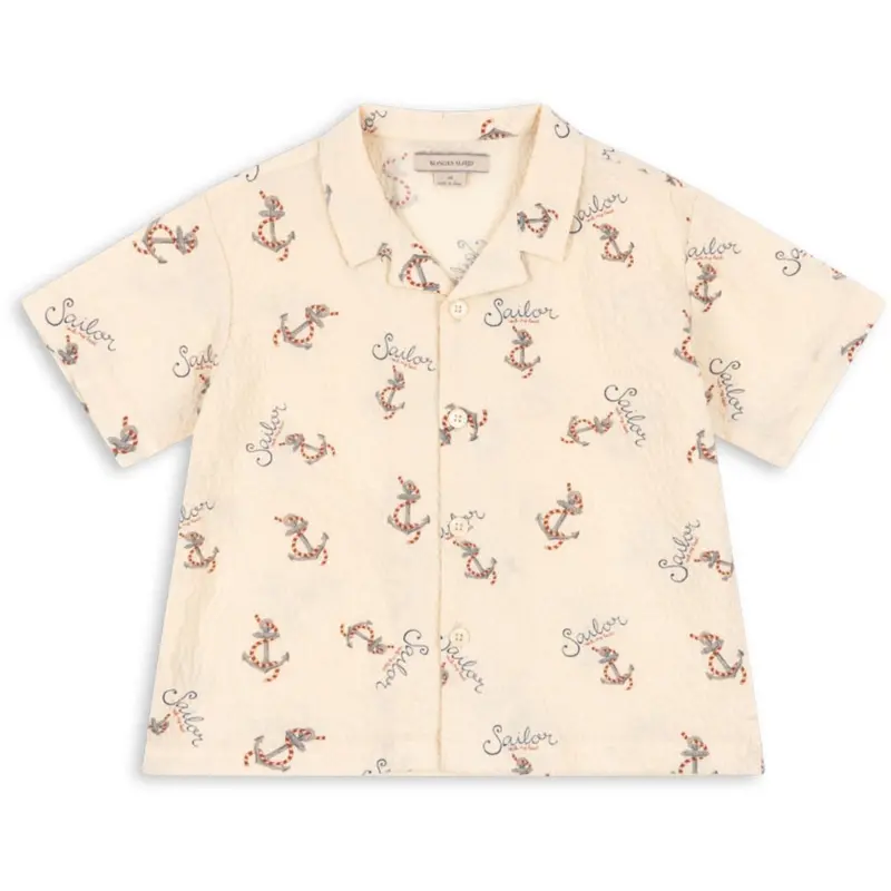Konges Sløjd Rock My Boat Elliot Ss Shirt Gots 1