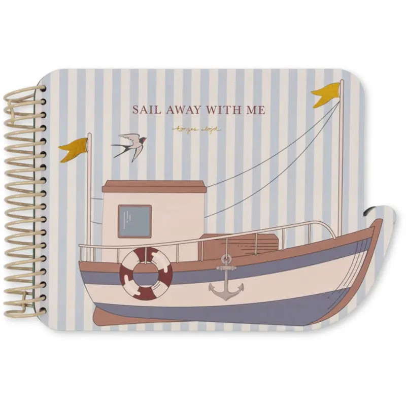 Konges Sløjd Rock My Boat Magic Water Book Fsc 1