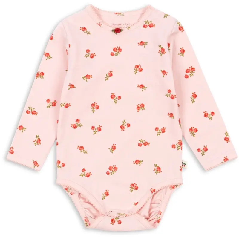 Konges Sløjd Rosa Pink Basic Ls Body Gots 1