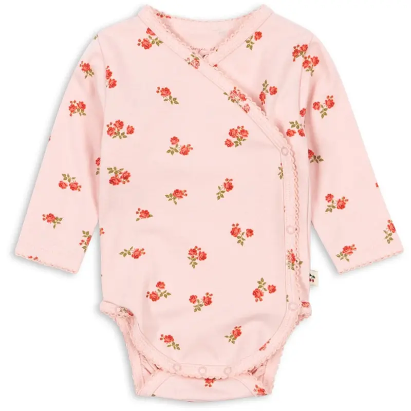 Konges Sløjd Rosa Pink Basic Ls Newborn Body Gots 1