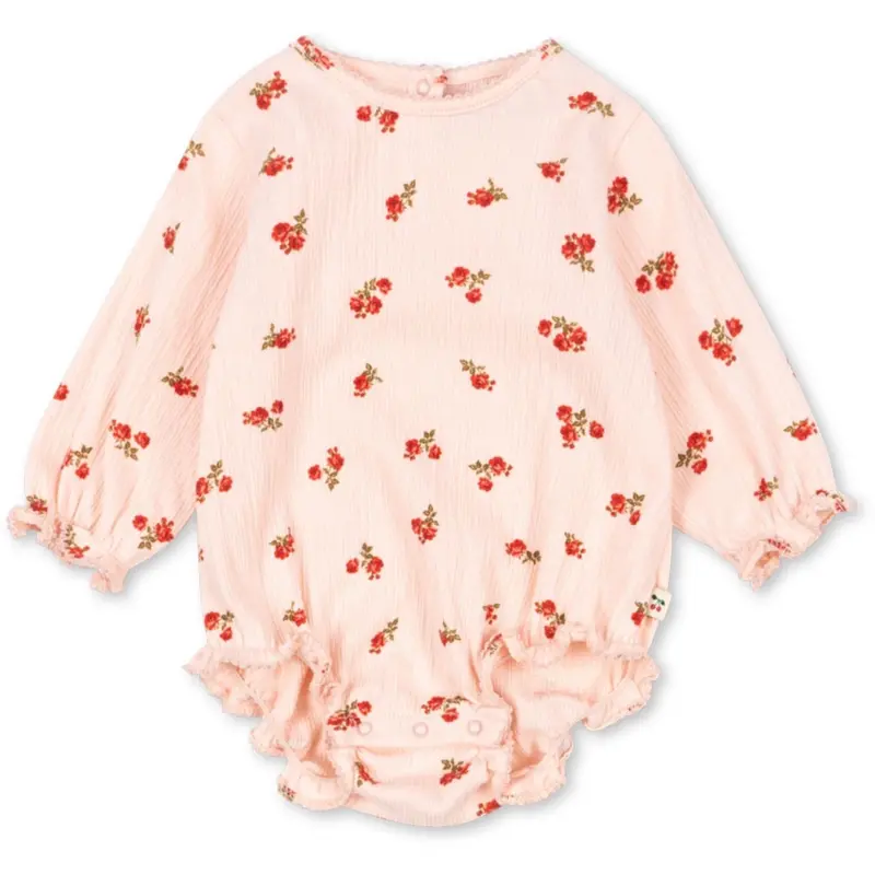 Konges Sløjd Rosa Pink Chleo Romper Gots 1