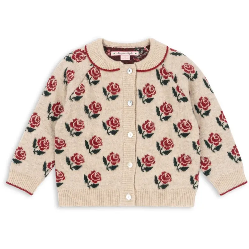 Konges Sløjd Rose Belou Knit Collar Cardigan 1
