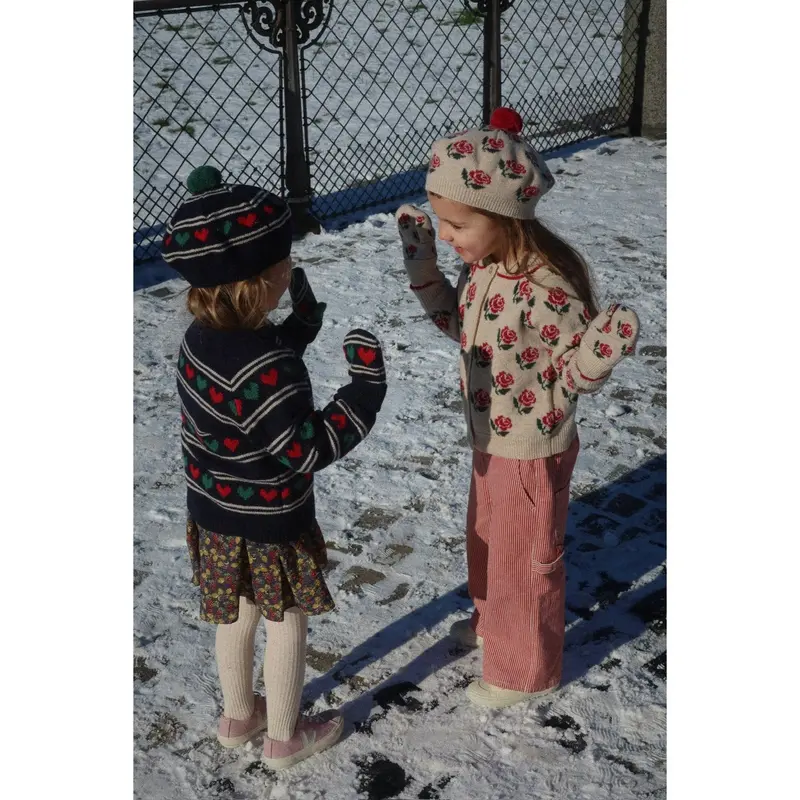 Konges Sløjd Rose Belou Knit Collar Cardigan 2