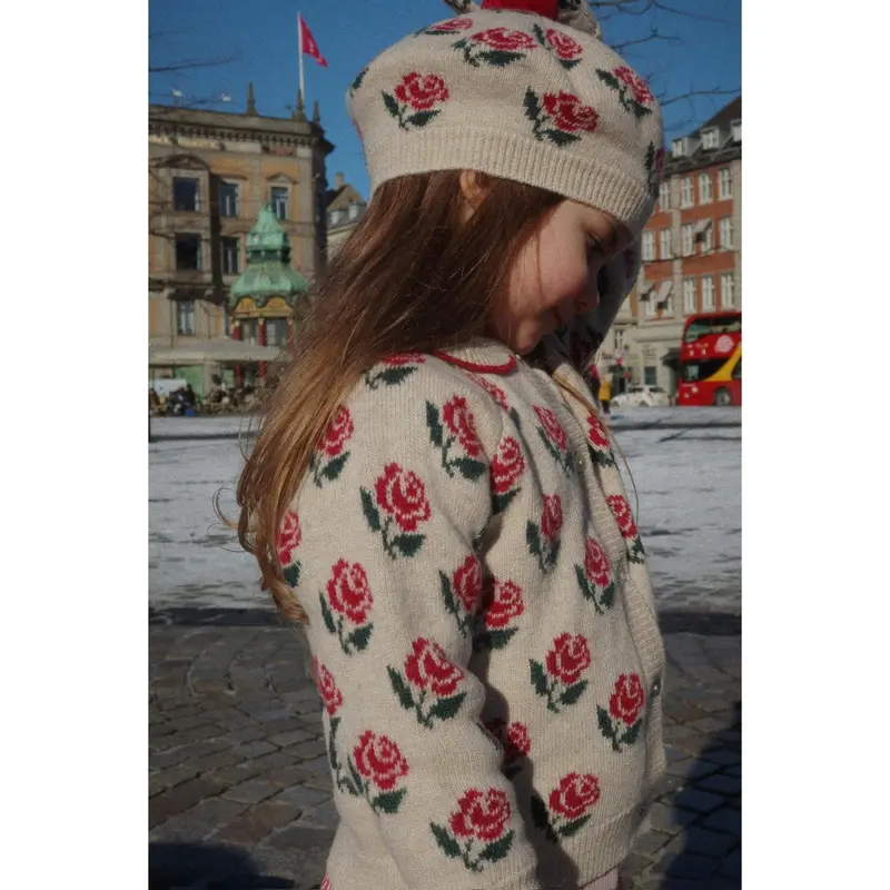 Konges Sløjd Rose Belou Knit Collar Cardigan 3