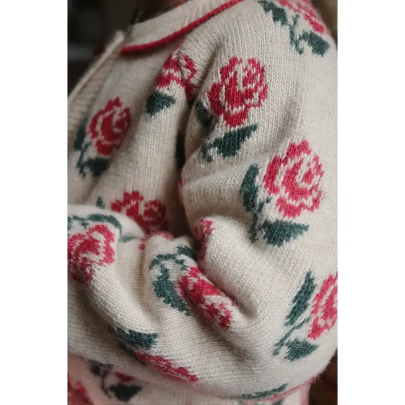 Konges Sløjd Rose Belou Knit Collar Cardigan 4