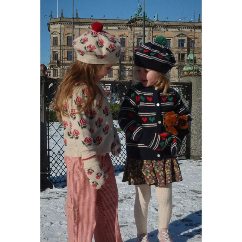 Konges Sløjd Rose Belou Knit Collar Cardigan 5