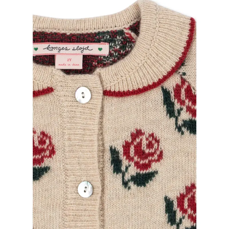 Konges Sløjd Rose Belou Knit Collar Cardigan 8