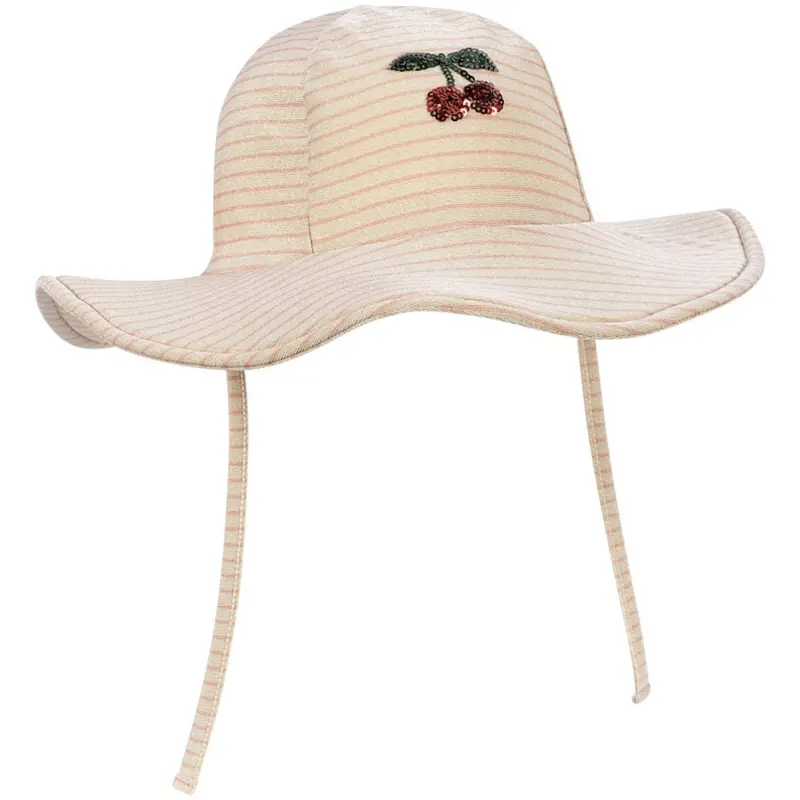 Konges Sløjd Rose Stripe Jade Swim Hat 1