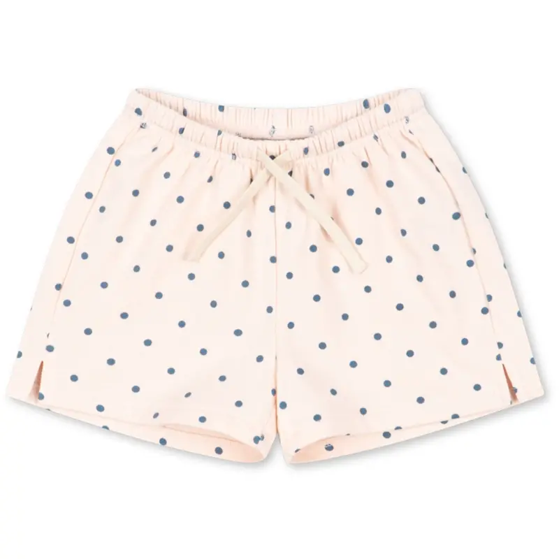 Konges Sløjd Rosewater Dot Spotty Sweat Shorts Gots 1