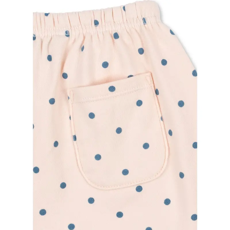 Konges Sløjd Rosewater Dot Spotty Sweat Shorts Gots 6