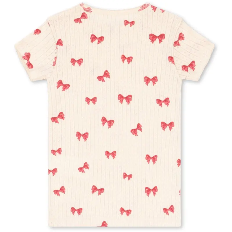 Konges Sløjd Rosia Bow Minnie Tee Gots 1