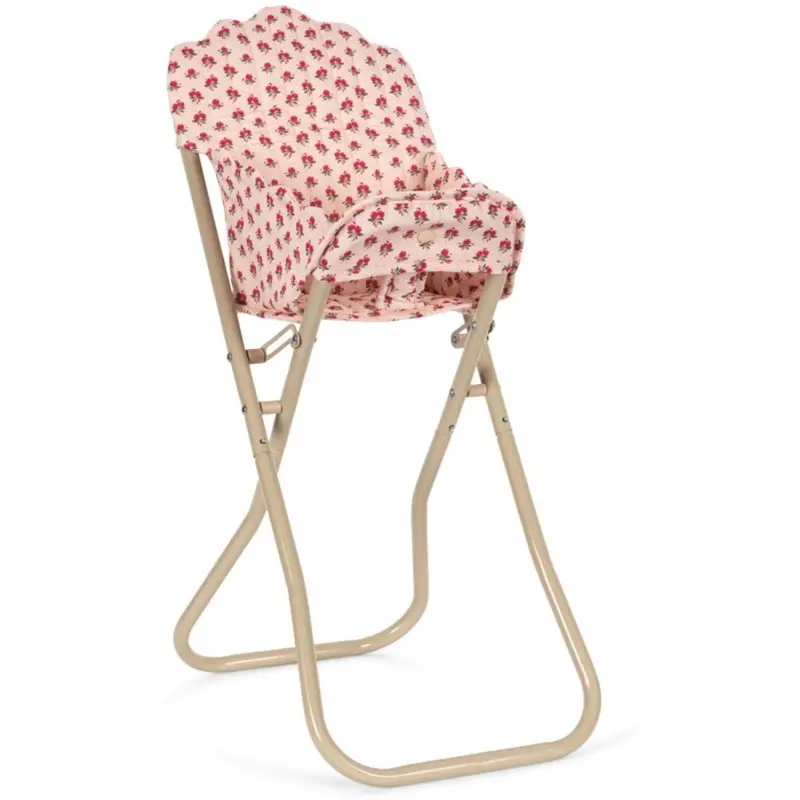 Konges Sløjd Rosie Rose Doll High Chair 1