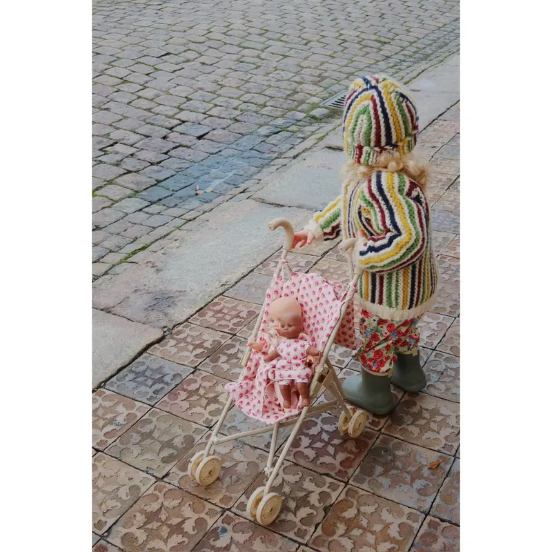 Konges Sløjd Rosie Rose Doll Stroller 2