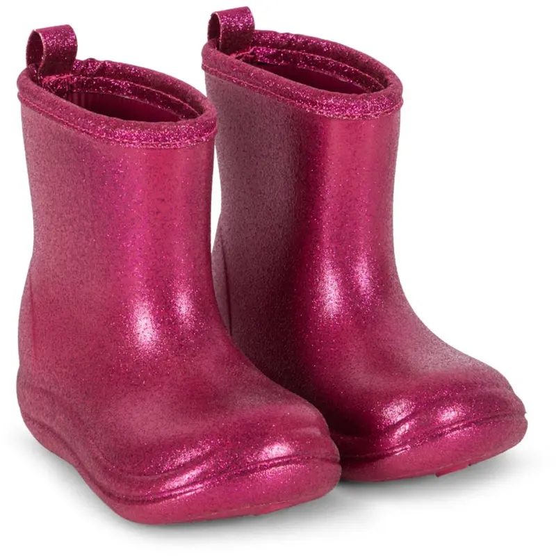 Konges Sløjd Sangria Luc Lightweight Glitter Rain Boot 1