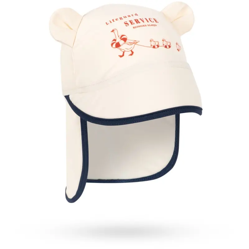 Konges Sløjd Seedpearl Aster Bear Sun Hat Grs 1