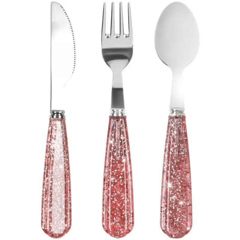 Konges Sløjd Sparkling Blush Sparkly Cutlery 1