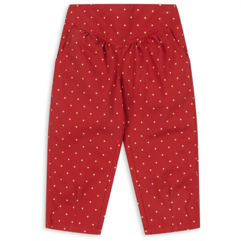 Konges Sløjd Strawberry Dot Nola Pants Gots 1
