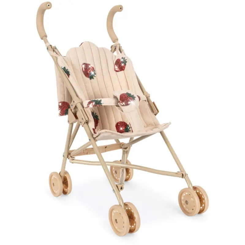 Konges Sløjd Strawberry Tulle Doll Stroller 1