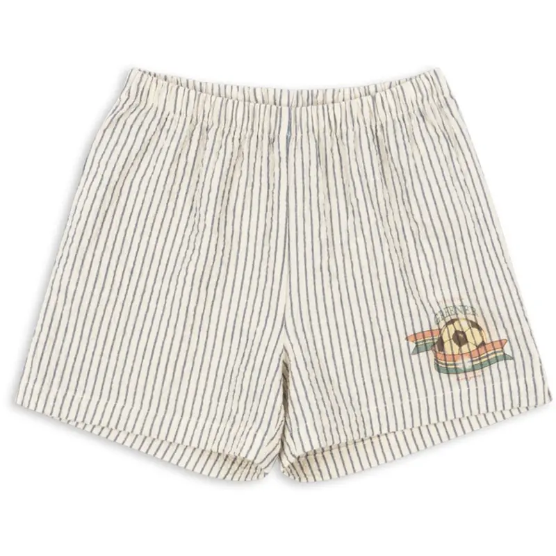 Konges Sløjd Stripe Bluie Elliot Shorts Gots 1