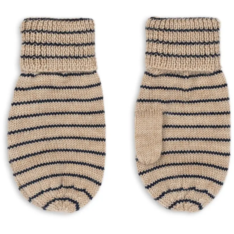 Konges Sløjd Stripe Bluie Louli Mittens 1