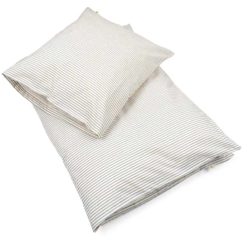 Konges Sløjd Stripe Bluie Strandshavet Bedding Gots 1