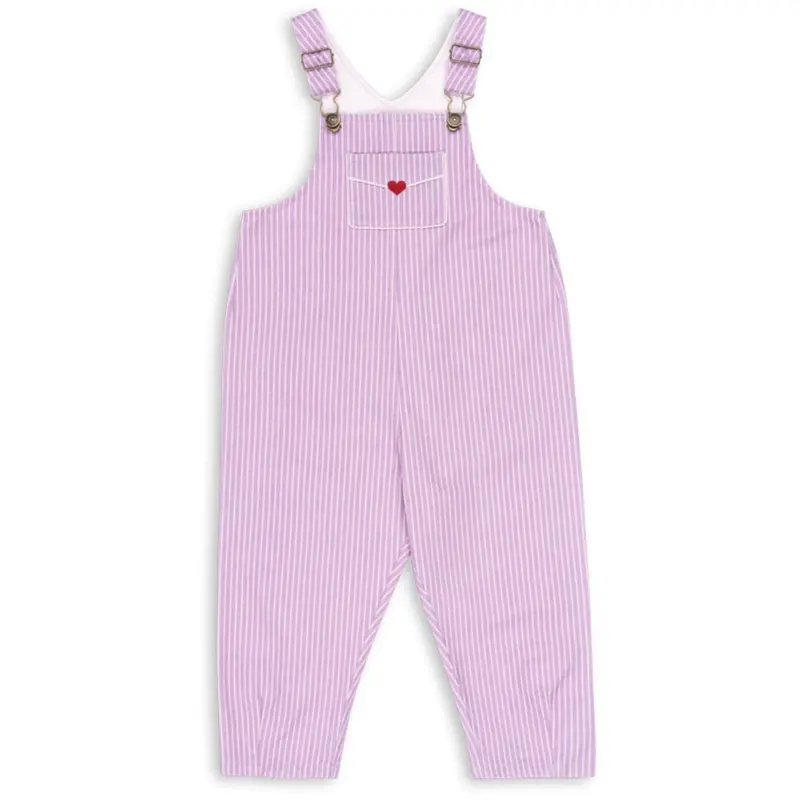 Konges Sløjd Stripe Lupino Rhw X Ks Lettre Overalls Gots 1
