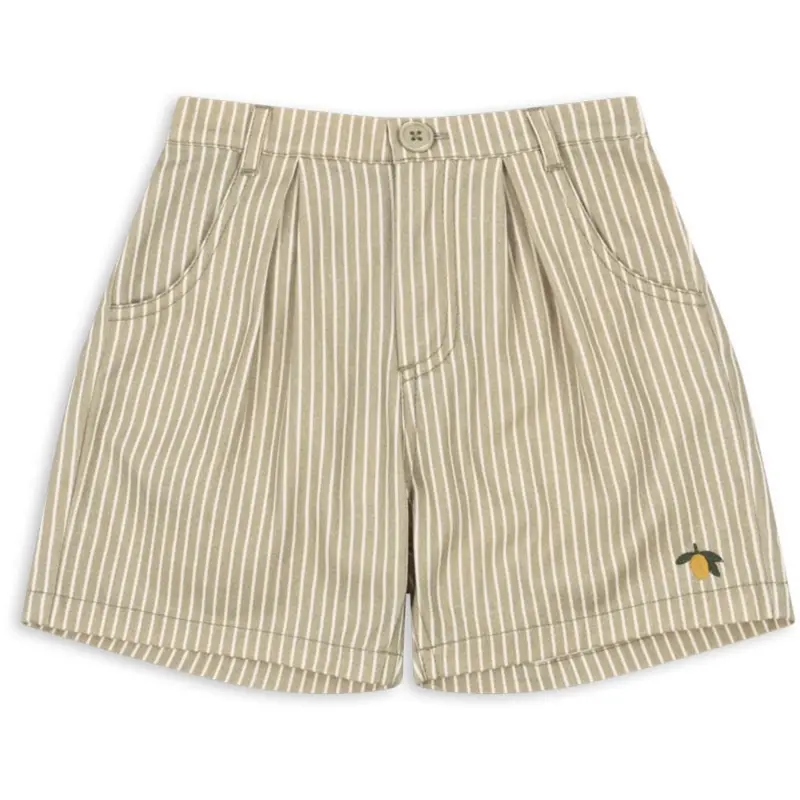 Konges Sløjd Tea Stripe Frankie Shorts Gots 1