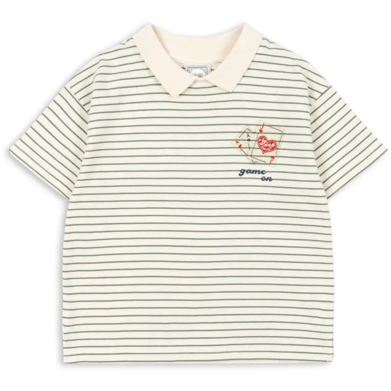Konges Sløjd Terra Stripe Rhw X Ks Gameon Tee Gots 1