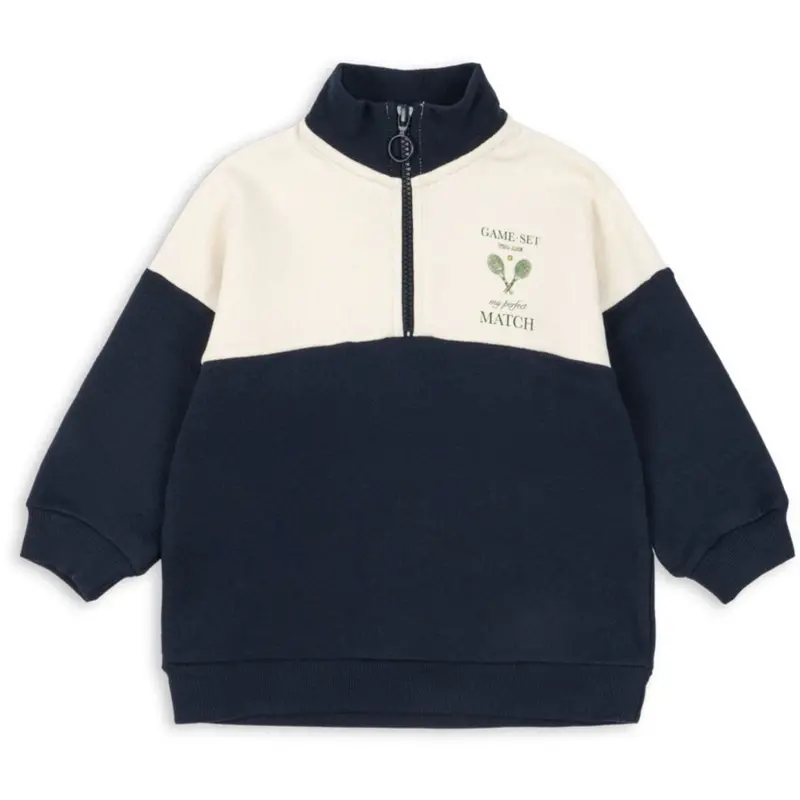 Konges Sløjd Total Eclipse Loupy Lou Half Zip Sweat Ocs 1