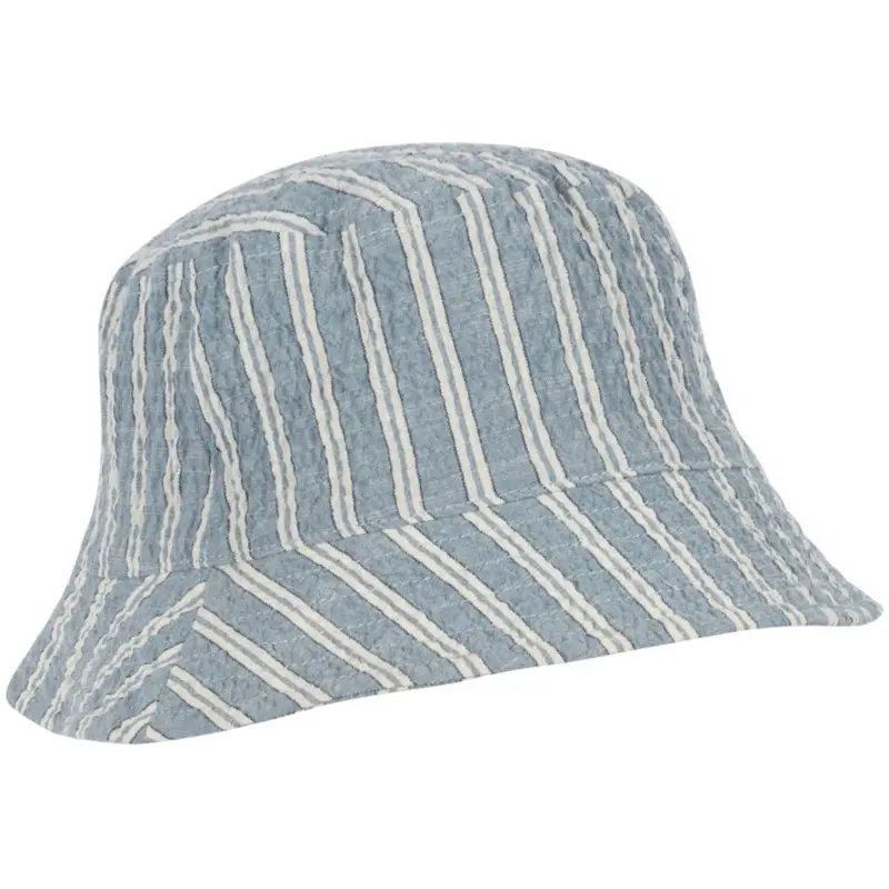 Konges Sløjd Trio Bleu Stripe Elliot Bucket Hat Gots 1