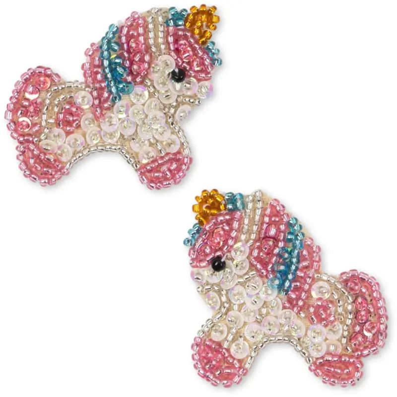 Konges Sløjd Unicorn 2 Pack Unicorn Beaded Hair Clips 1