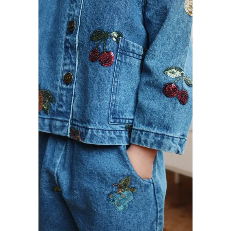 Konges Sløjd Vitamins Magot Sequin Frill Pants Gots 3