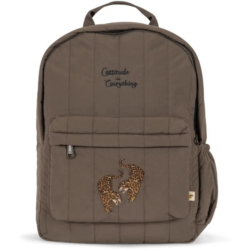 Konges Sløjd Walnut Juno Quilted Backpack Midi 1