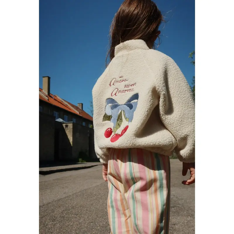 Konges Sløjd White Smoke Jazz Teddy Jacket Grs 2
